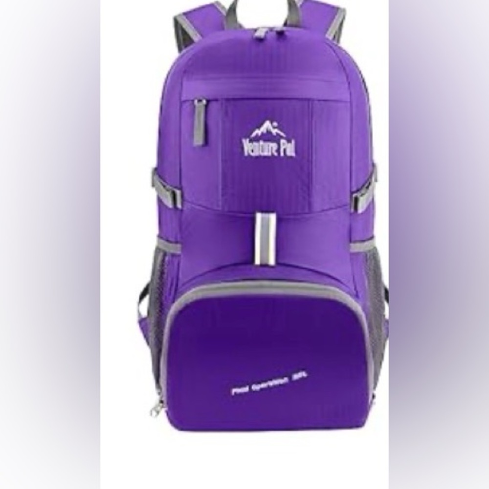 Lightweight Packable Backpack Purple - image 7